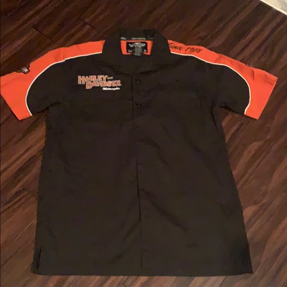 Harley Davidson button down - Picture 1 of 3